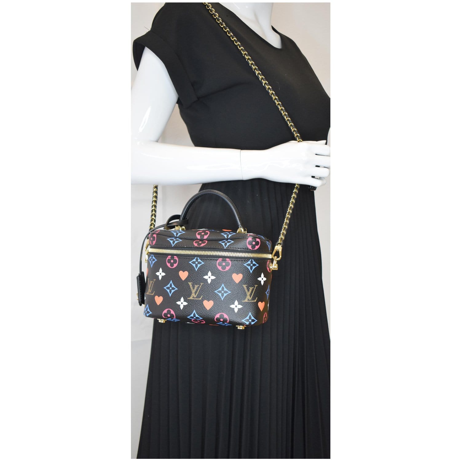 Louis Game On Vanity Pm Crossbody Bag Canvas Monogram
