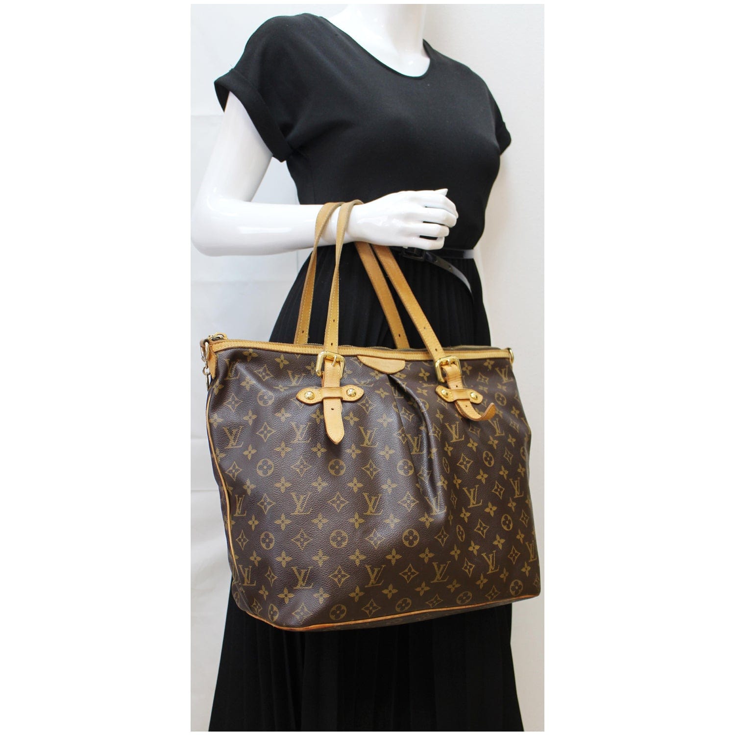 Louis Palermo Gm Tote Bag Canvas Monogram