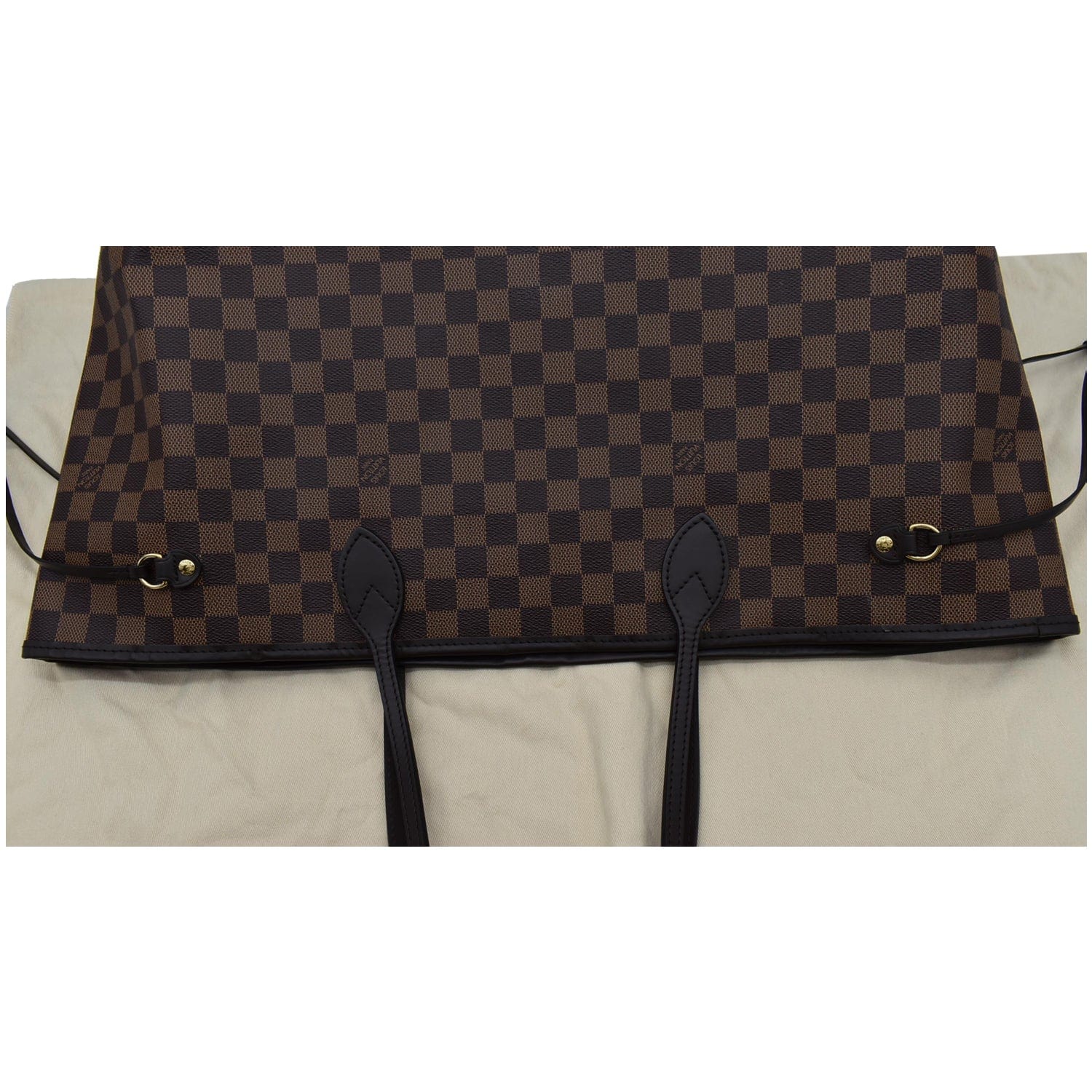 Louis Neverfull Gm Damier Ebene Tote Shoulder Brown Shoulder Bag