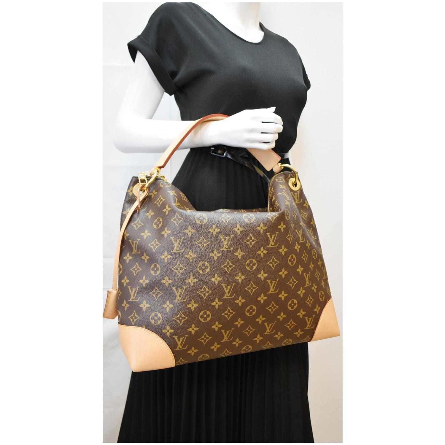 Louis Berri Pm Shoulder Bag Canvas Monogram