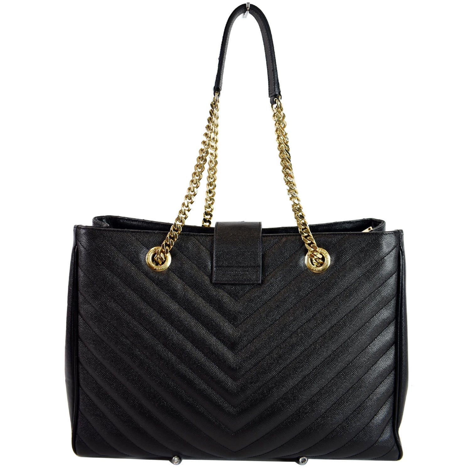 YSL Saint Laurent Saint Shopper Bag Black Tote Bag
