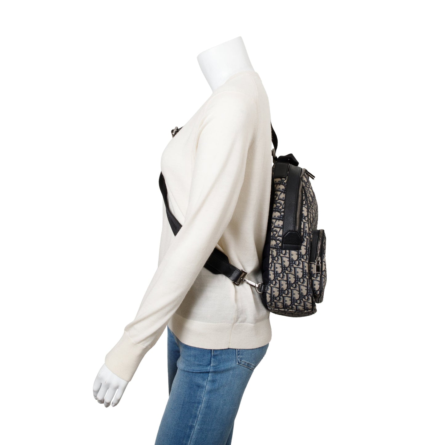 Dior Cristian Oblique Jacquard Rider Sling Bag Mini Travel Bag