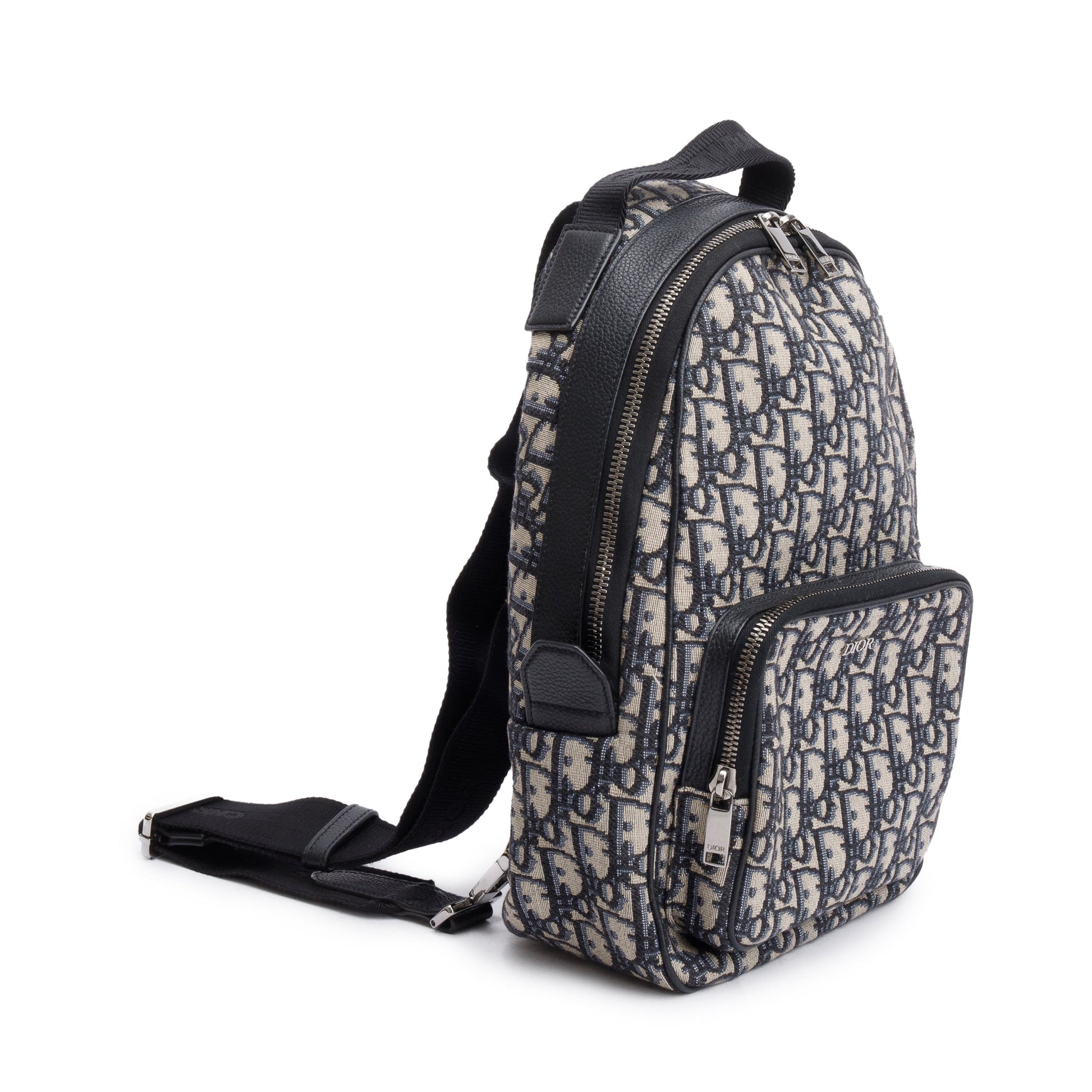 Dior Cristian Oblique Jacquard Rider Sling Bag Mini Travel Bag