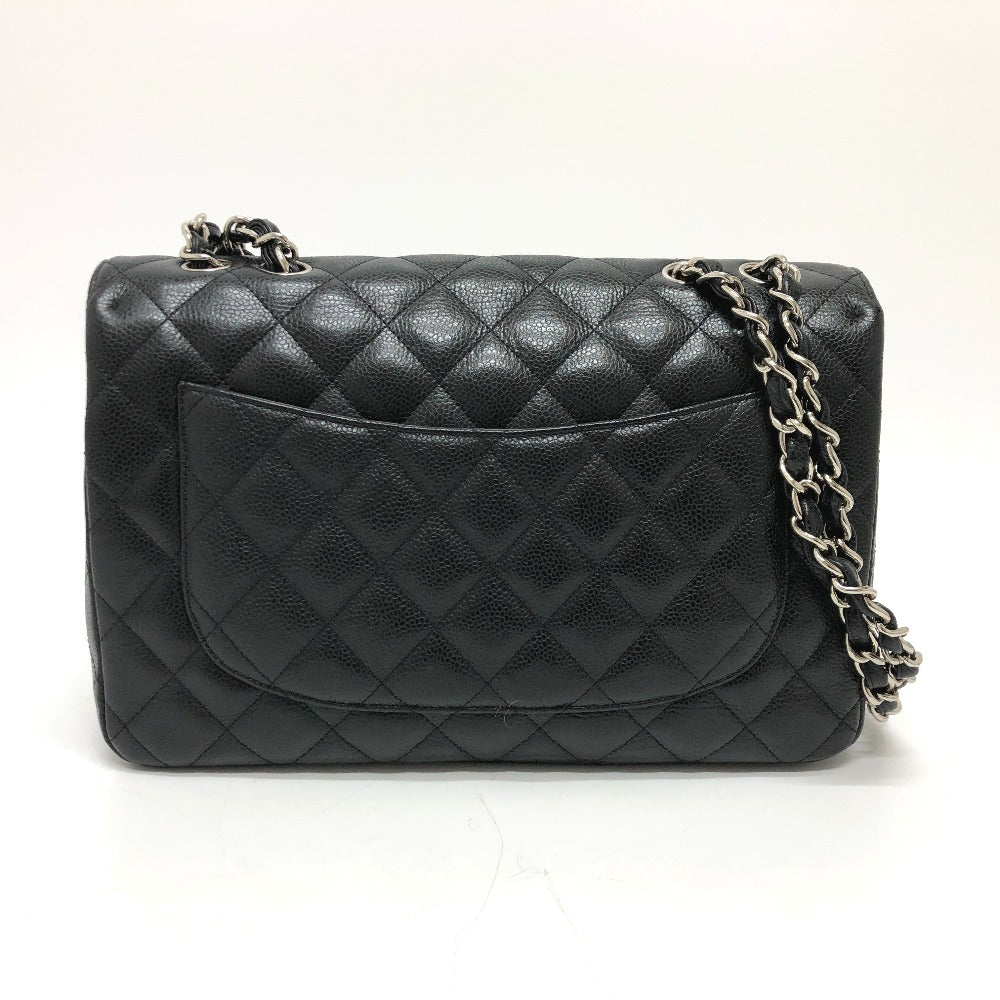 Chanel Caviar skin Matrasse 30 Black Shoulder Bag