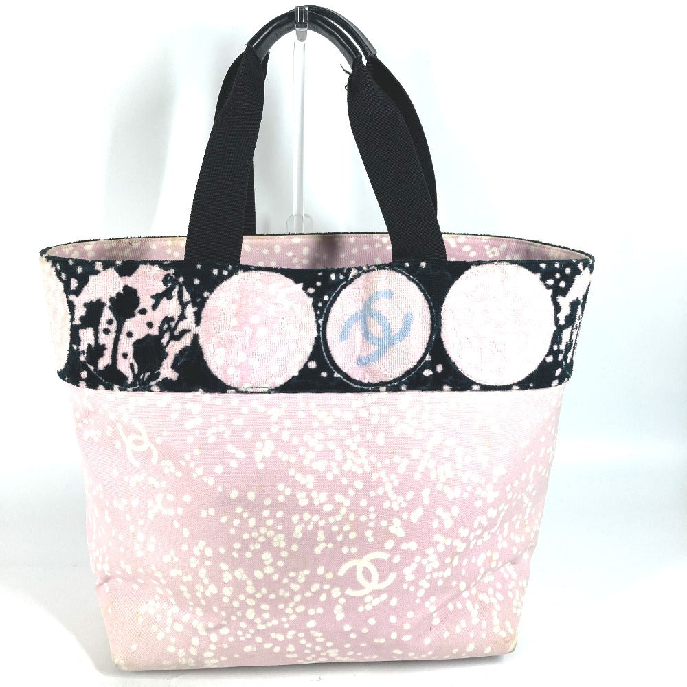 Chanel cotton High Summer Pile CC COCO Pink Shoulder Bag