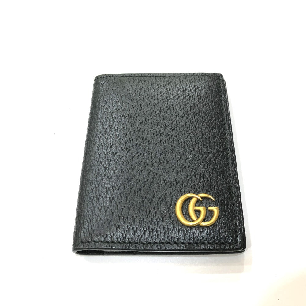Gucci GG Marmont Leather Black Wallet Case
