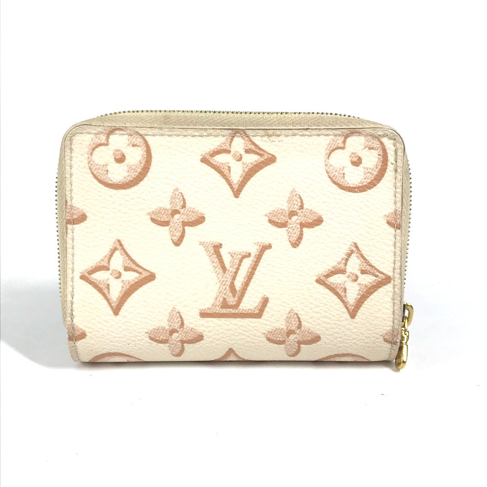 Louis Vuitton Folded M81527 Portefeuille Lou Monogram Canvas White Wallet Case