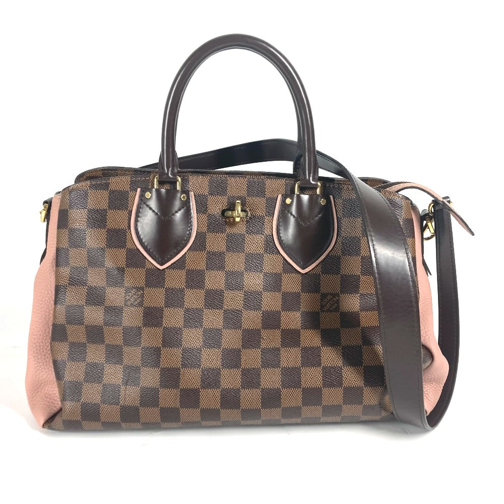 Louis Vuitton N41488 Damier Normandy Canvas Brown Tote Bag