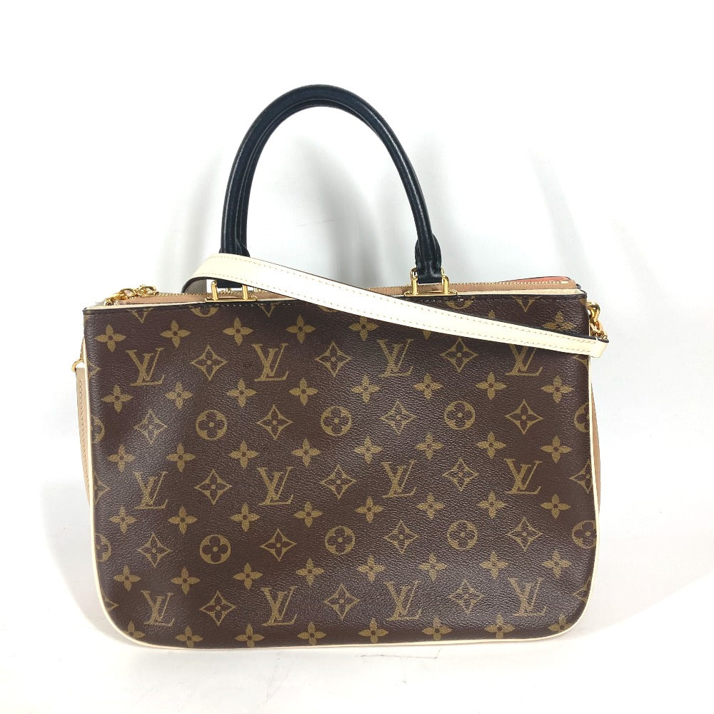 Louis Vuitton M44255 Millefeuille Monogram Canvas Brown Handbag