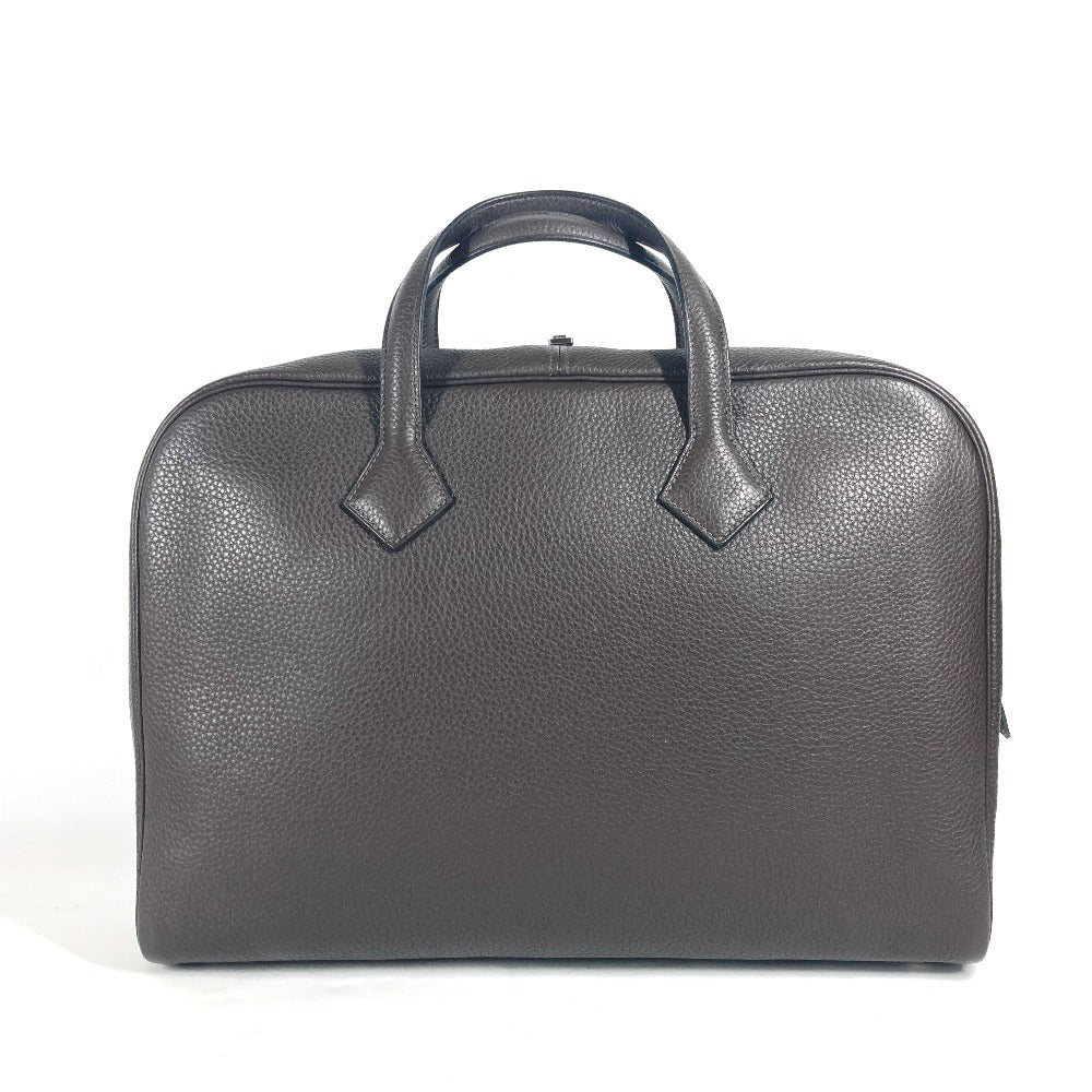 Business Bag Taurillon Clemence Bag Handbag Victoria Brown Travel Bag