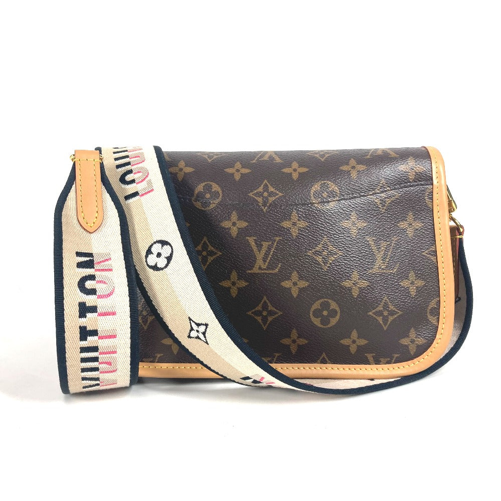 Louis Vuitton M45985 Diane NM PM Monogram Canvas Brown Shoulder Bag
