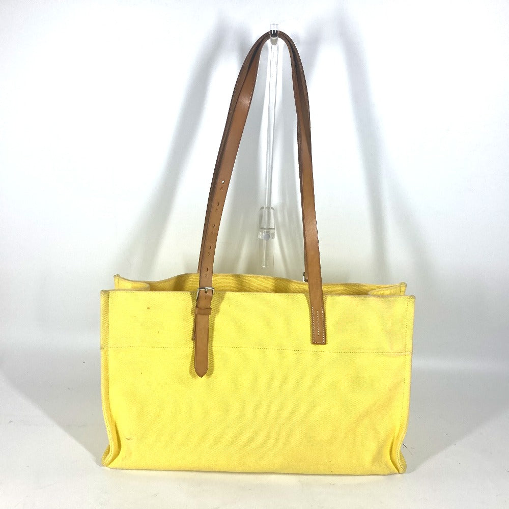 Shoulder Bag Yellow Etrivire Elan Women Leather Canvas