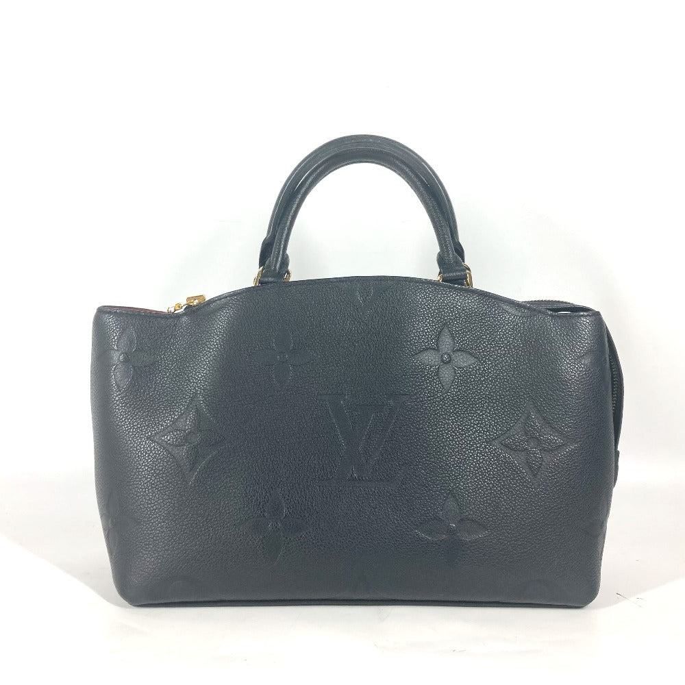 Louis Vuitton M58916 Ann Platt Ann Platt Monogram Leather Black Handbag