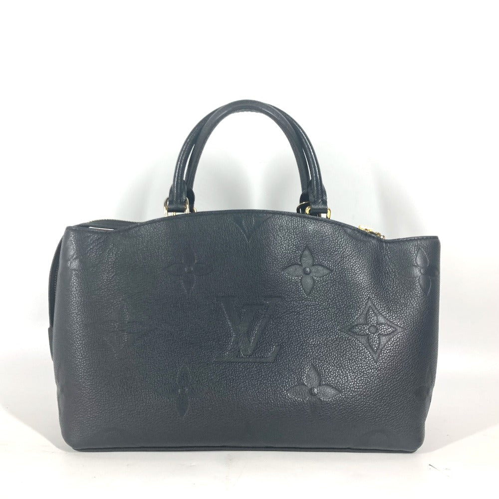 Louis Vuitton M58916 Ann Platt Ann Platt Monogram Leather Black Handbag