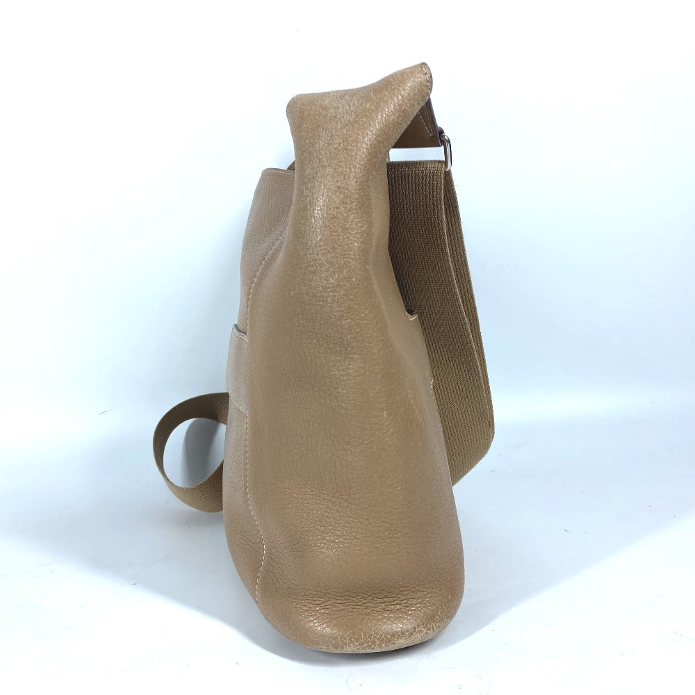 Hermes Shoulder Bag Good News Pm Women Leather Beige