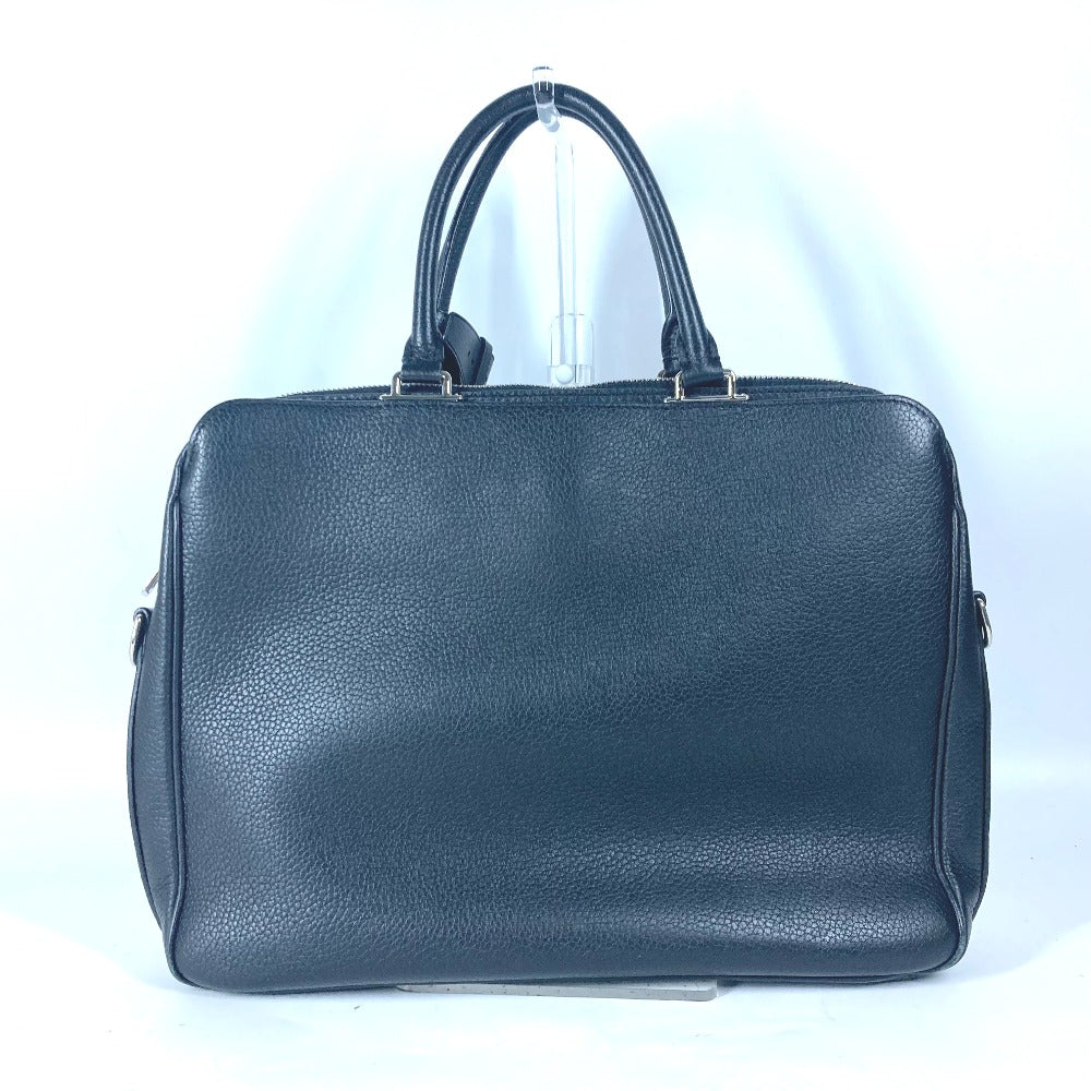 Louis Vuitton Business M53488 Taurillon Clemence Armando Leather Black Handbag