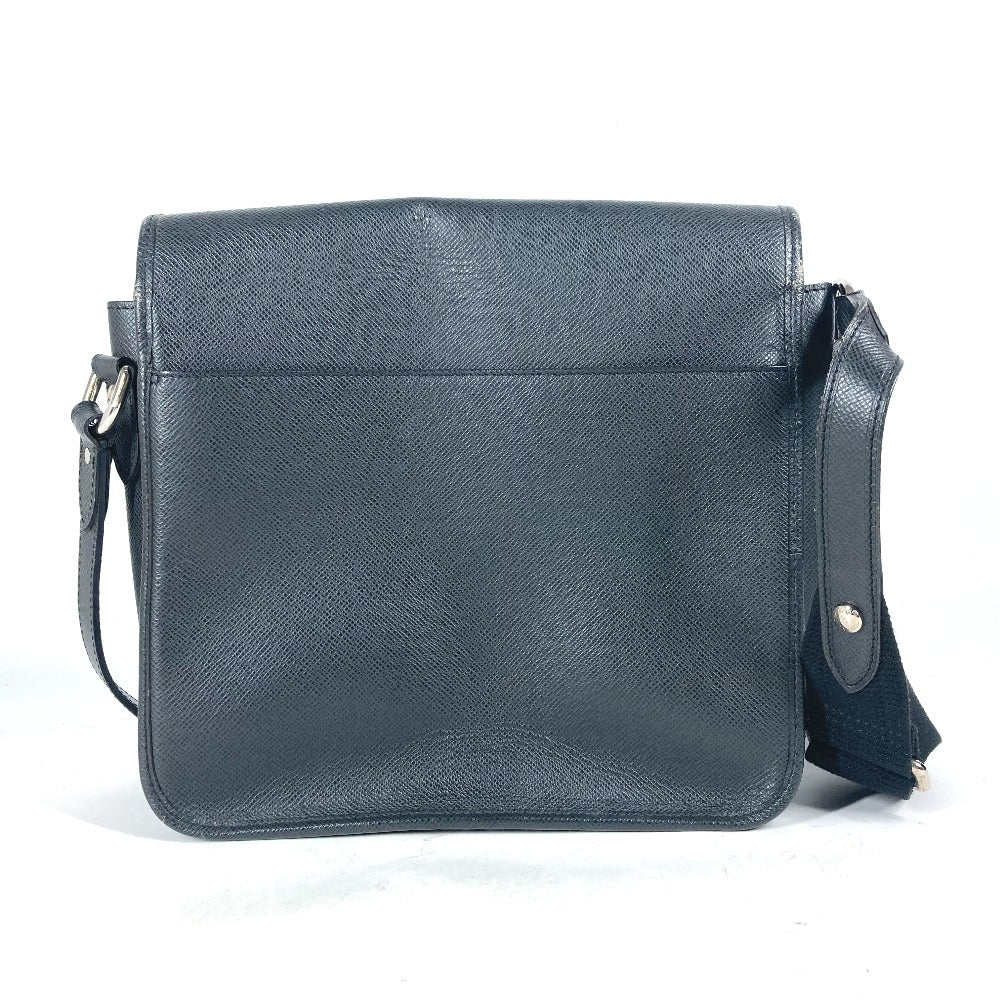 Louis Vuitton M32482 Taiga Andrei Leather Black Shoulder Bag D 20