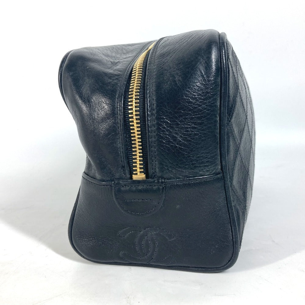Chanel Bicolole Black Leather Handbag
