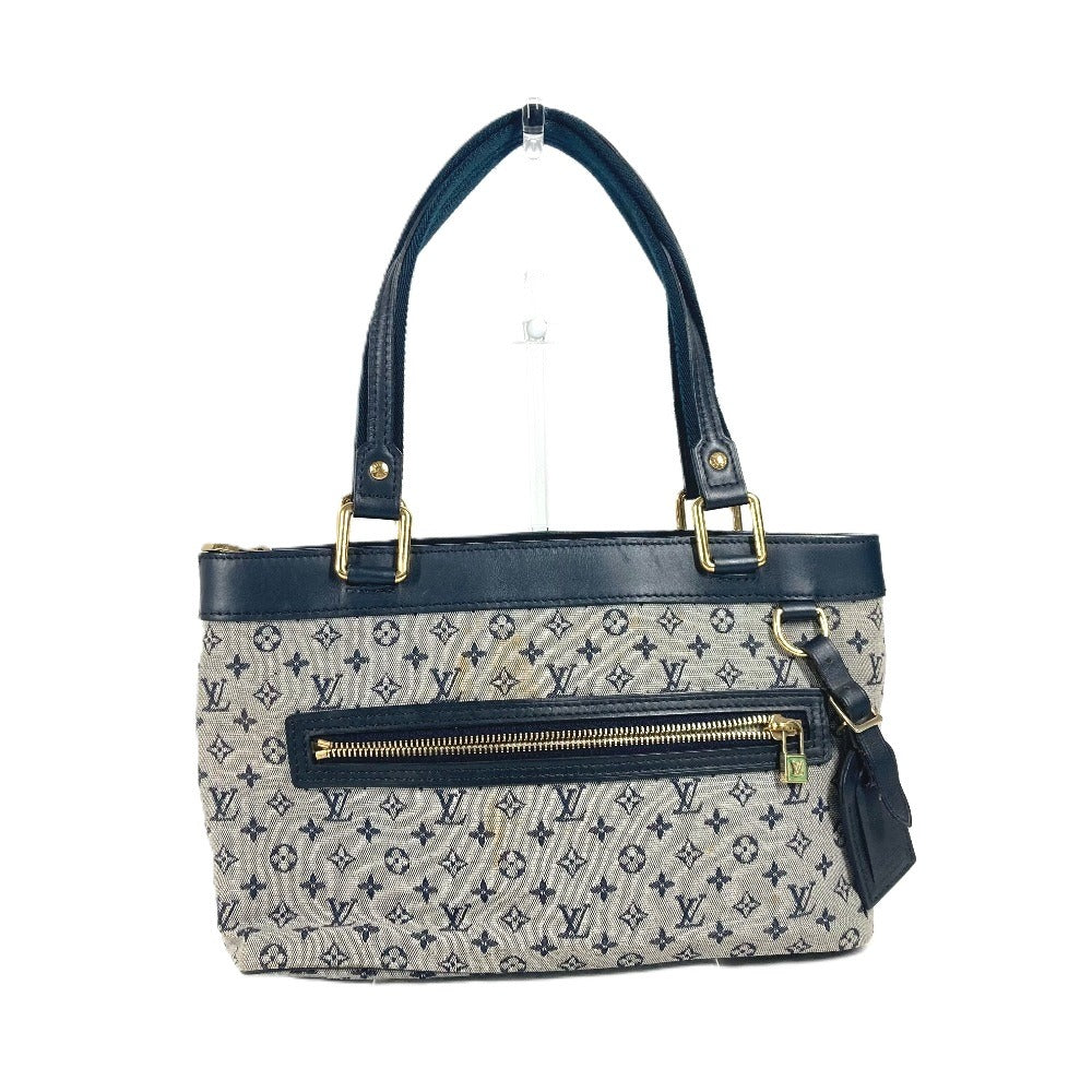 Louis Vuitton M92676 Lucille PM Monogram Canvas Navy Mini Bag