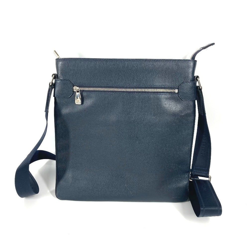 Louis Vuitton M32629 Taiga Sasha Leather Navy Shoulder Bag