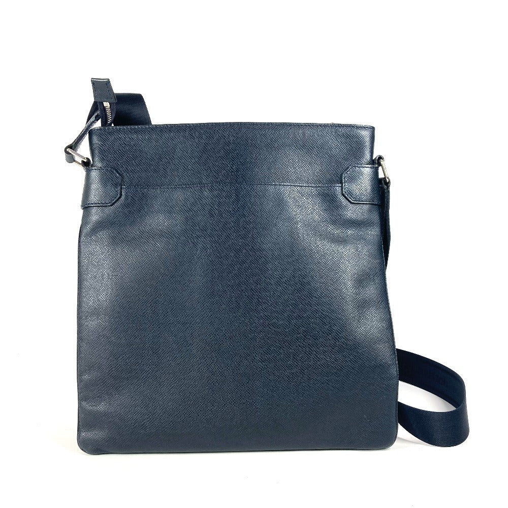 Louis Vuitton M32629 Taiga Sasha Leather Navy Shoulder Bag