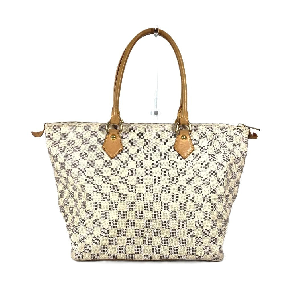 Louis Vuitton N51185 Damier Azur Damier Azur Canvas White Shoulder Bag