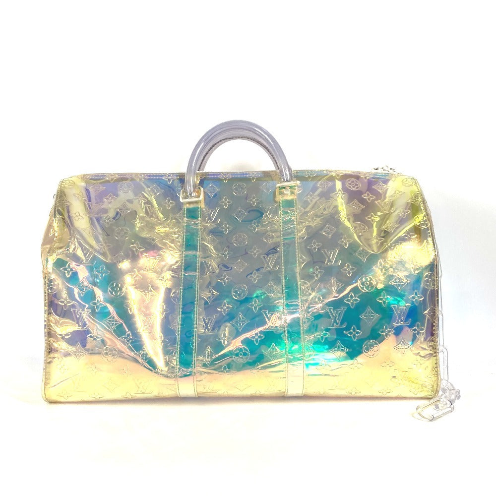 Louis Vuitton Boston Duffel M53271 Prism clear Monogram Travel Bag