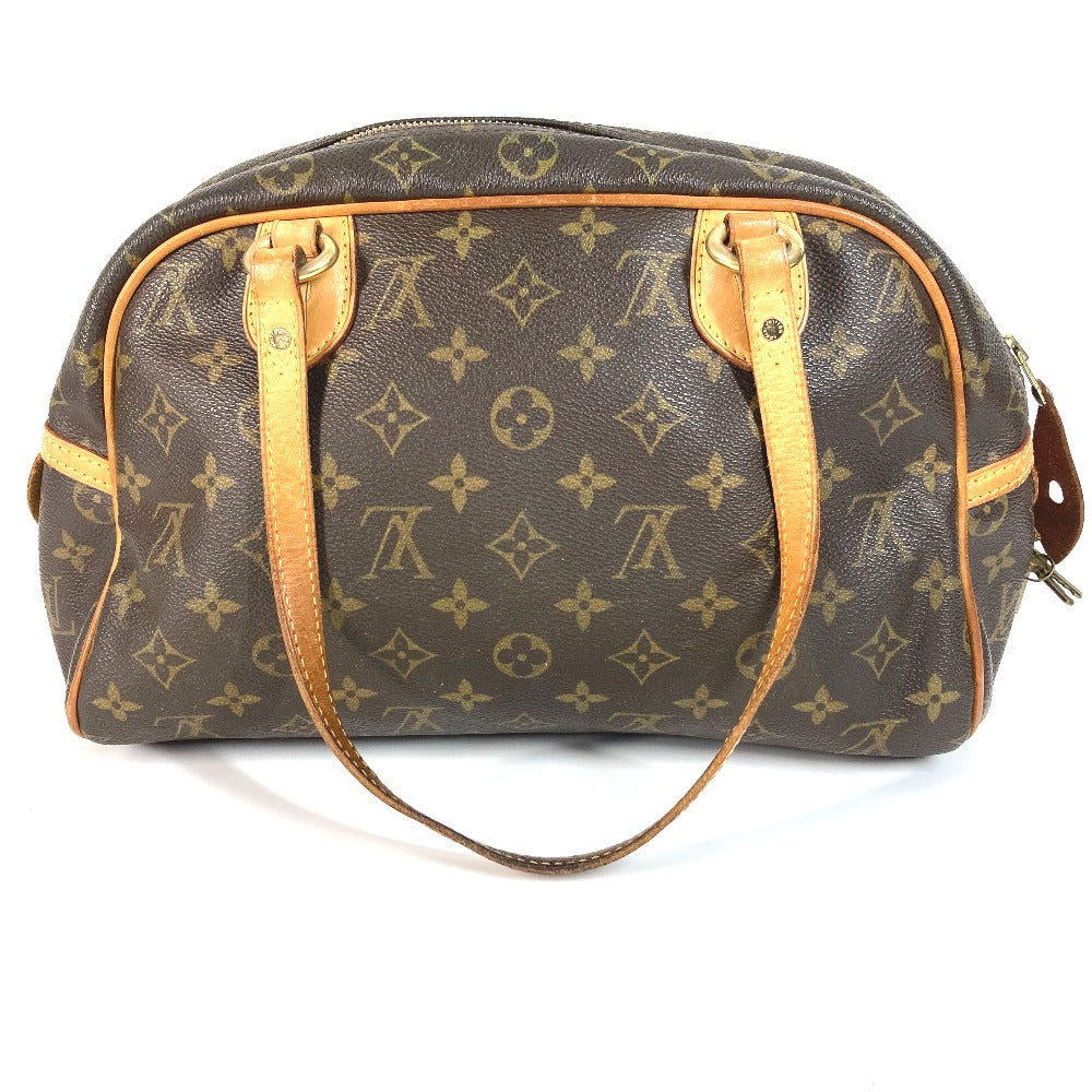 Louis Vuitton M95565 Montorgueil PM Monogram Canvas Brown Shoulder Bag D 19
