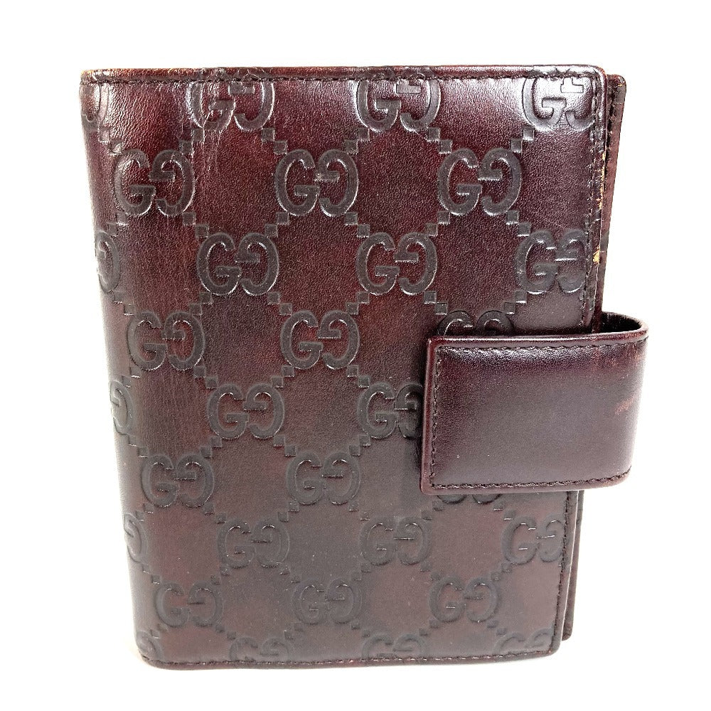 Gucci Notebook cover Sima Guccisima GG Leather Brown Handbag