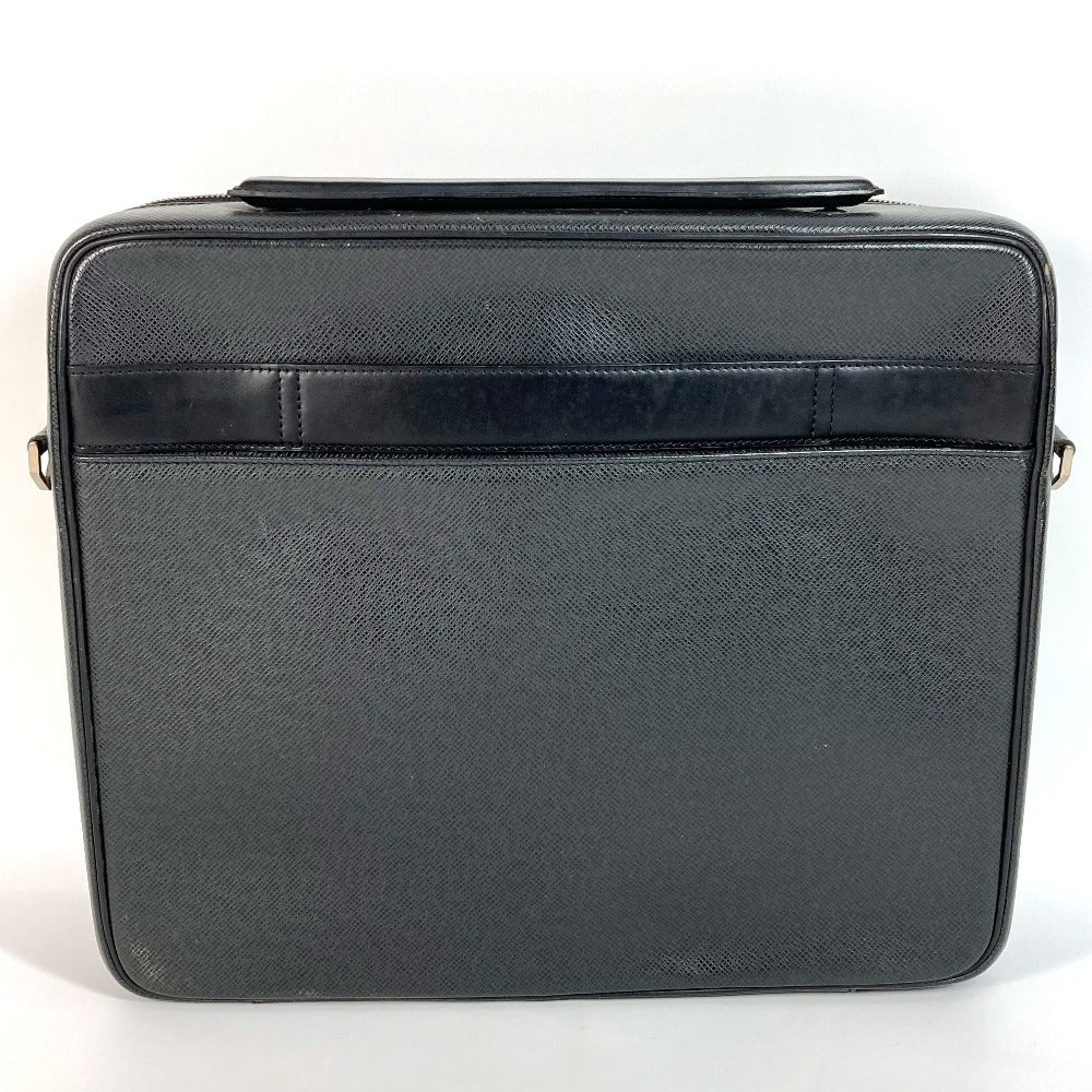 Louis Vuitton M30832 Taiga Porto Ordinatur Leather Black Handbag