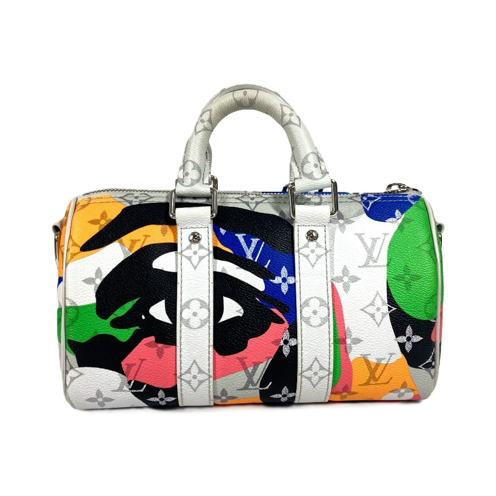 Louis Vuitton M46701 Portrait Keepall ・bandouliere 25 Monogram Leather Canvas Multicolor Shoulder Bag
