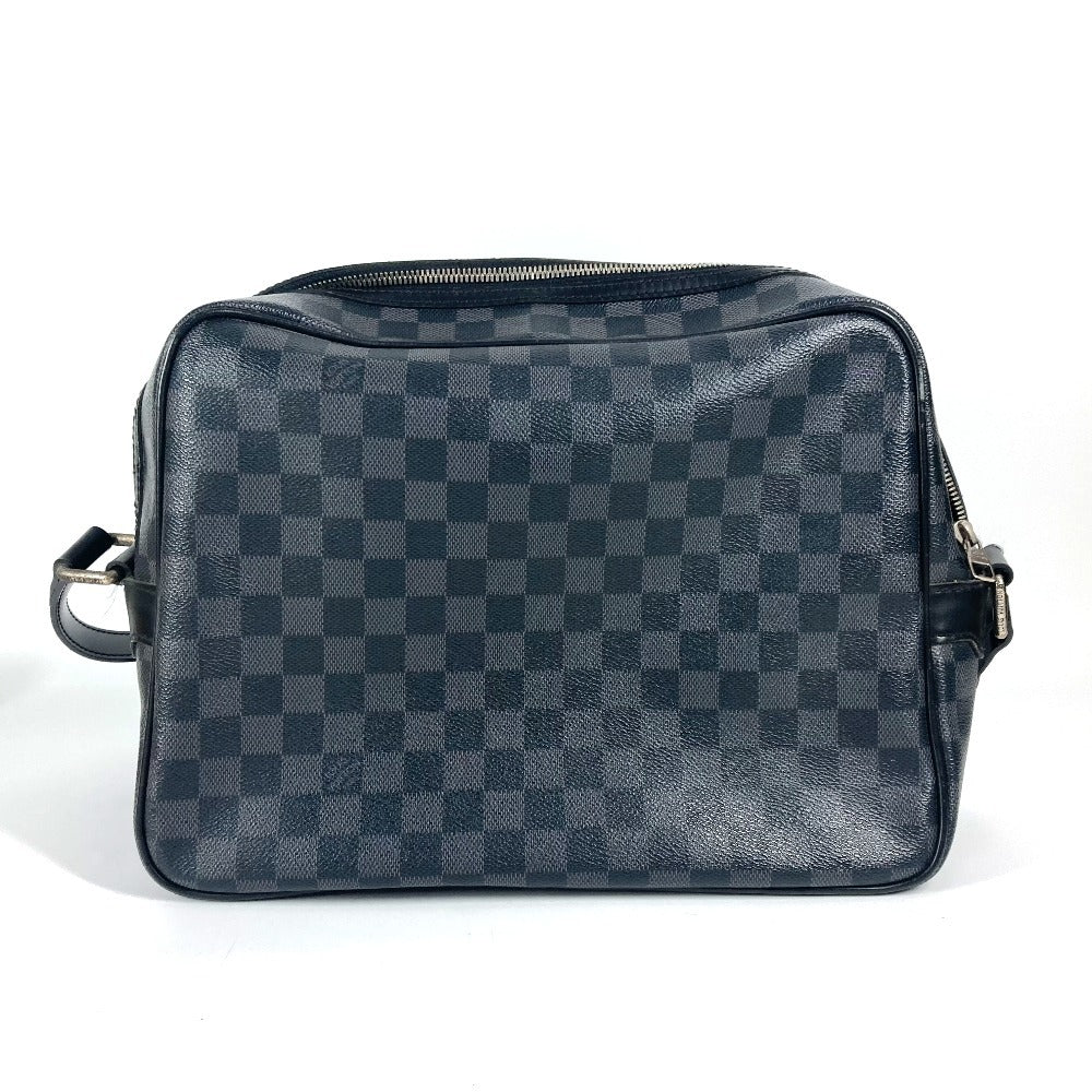 Louis Vuitton N45252 Damier Grafitto Damier Grafitte Canvas Black Shoulder Bag D 3