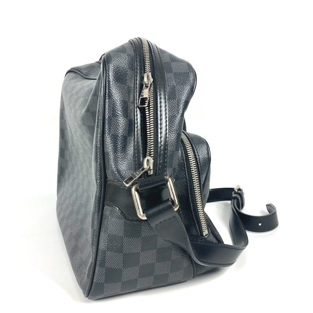 Louis Vuitton N45252 Damier Grafitto Damier Grafitte Canvas Black Shoulder Bag D 3