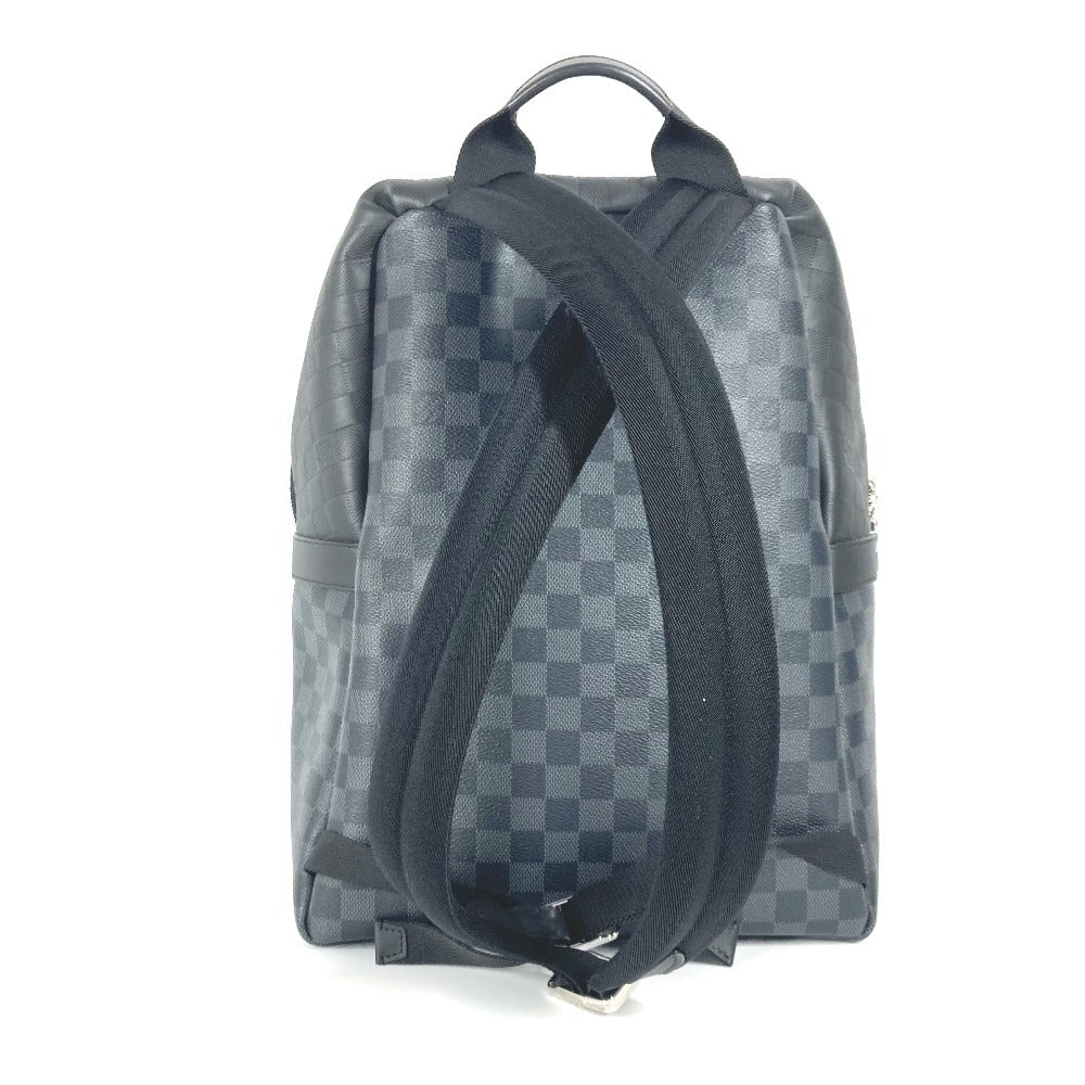 Louis Vuitton Backpack N40436 Damier Infini Damier Leather Canvas Black