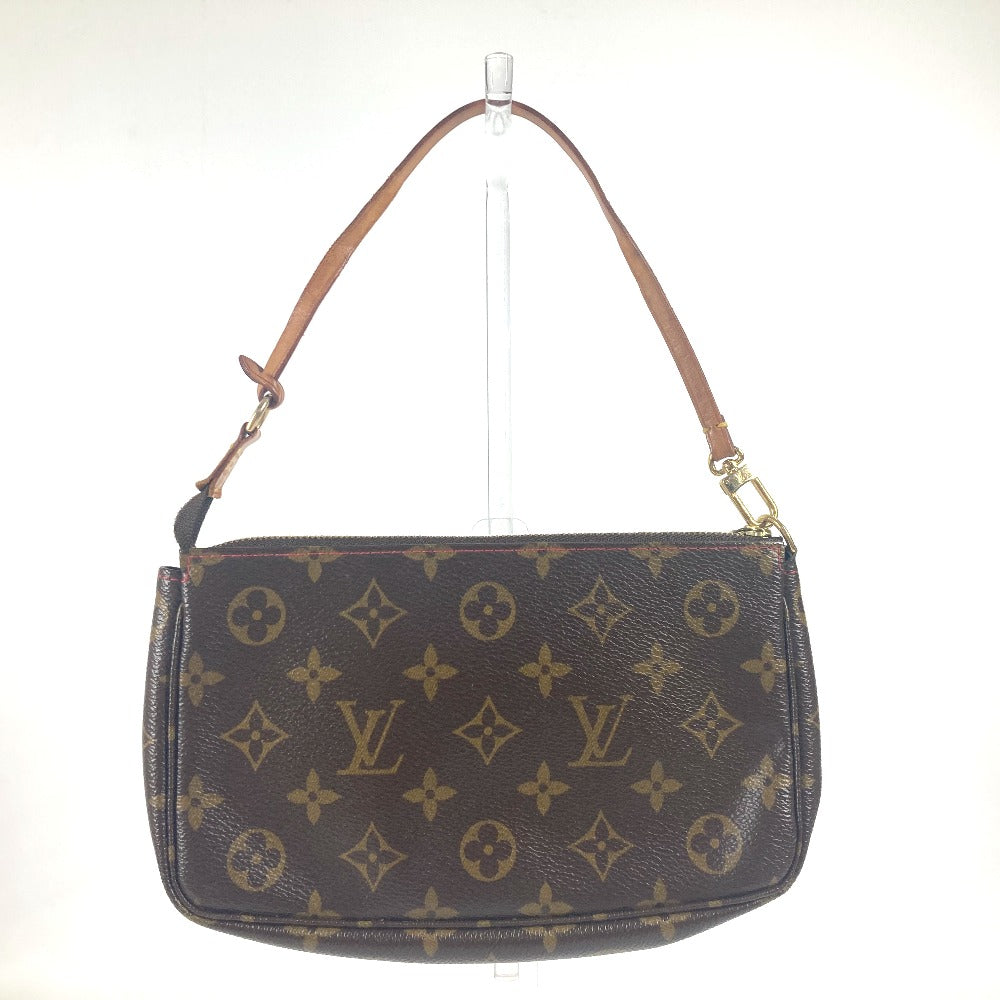 Louis Vuitton M95008 Cherry by Takashi Monogram Canvas Brown Clutch Bag