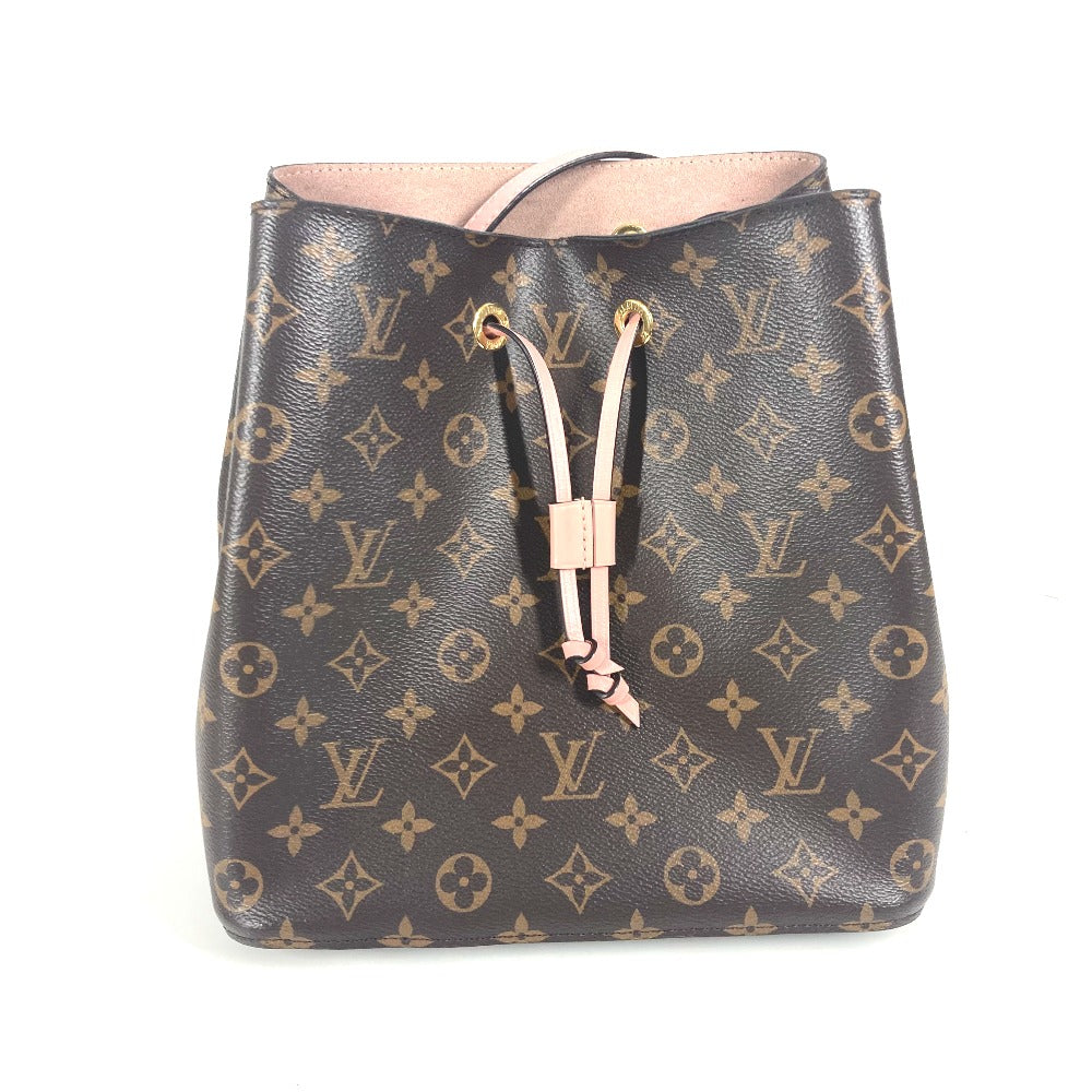 Louis Vuitton M44022 Neonoe Monogram Canvas Brown Shoulder Bag