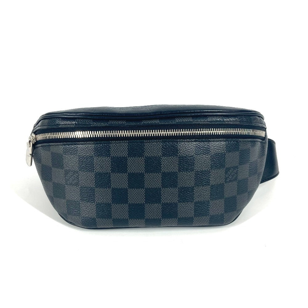 Louis Vuitton Sling N40362 Damier Grafitto Damier Canvas Black Crossbody Bag