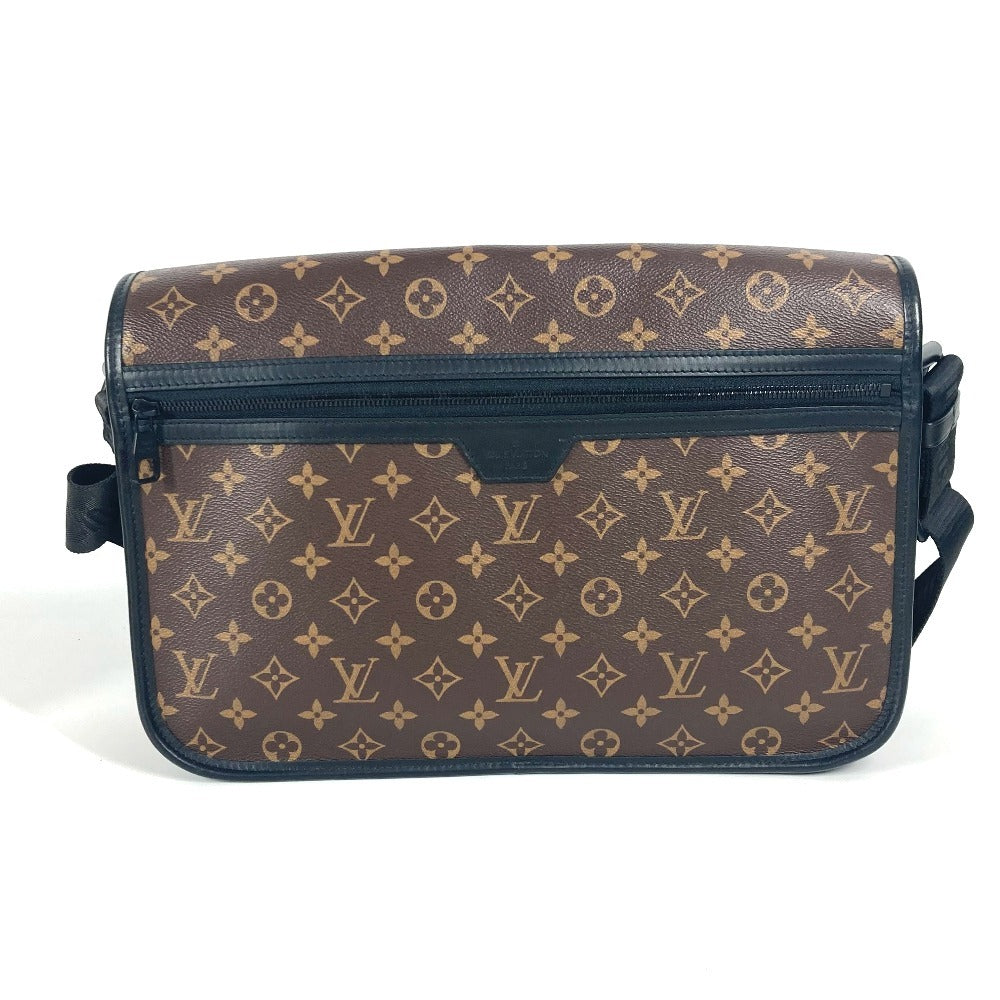 Louis Vuitton M46328 macacer Arch Messenger Monogram Canvas Brown Crossbody Bag