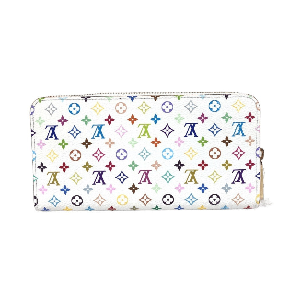 Louis Vuitton Long Purse M13922 Japan exclusive Monogram Canvas White Multicolor Wallet Case