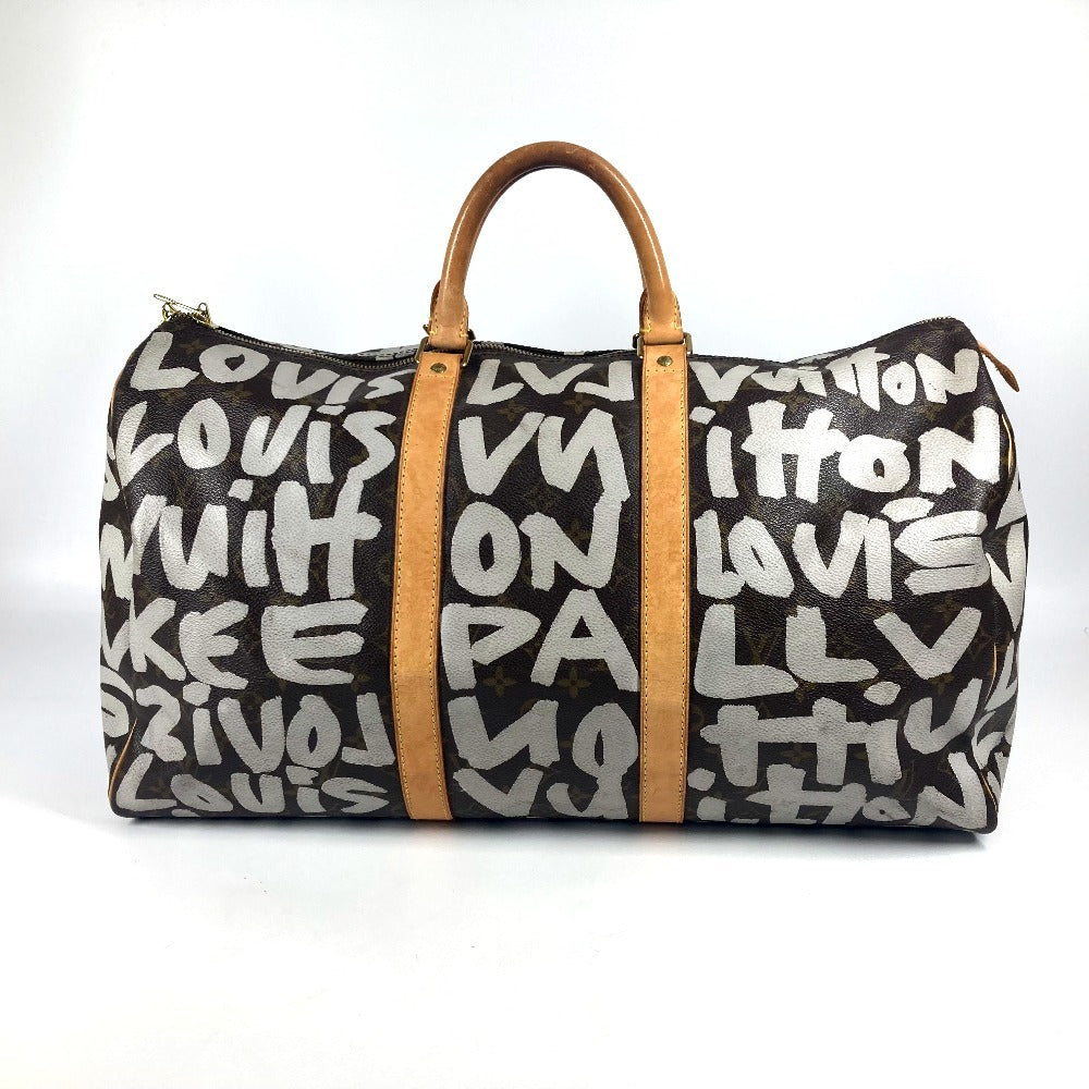 Louis Vuitton Boston Duffel M92197 MonogramGraffitiCanvas graffiti Brown Travel Bag