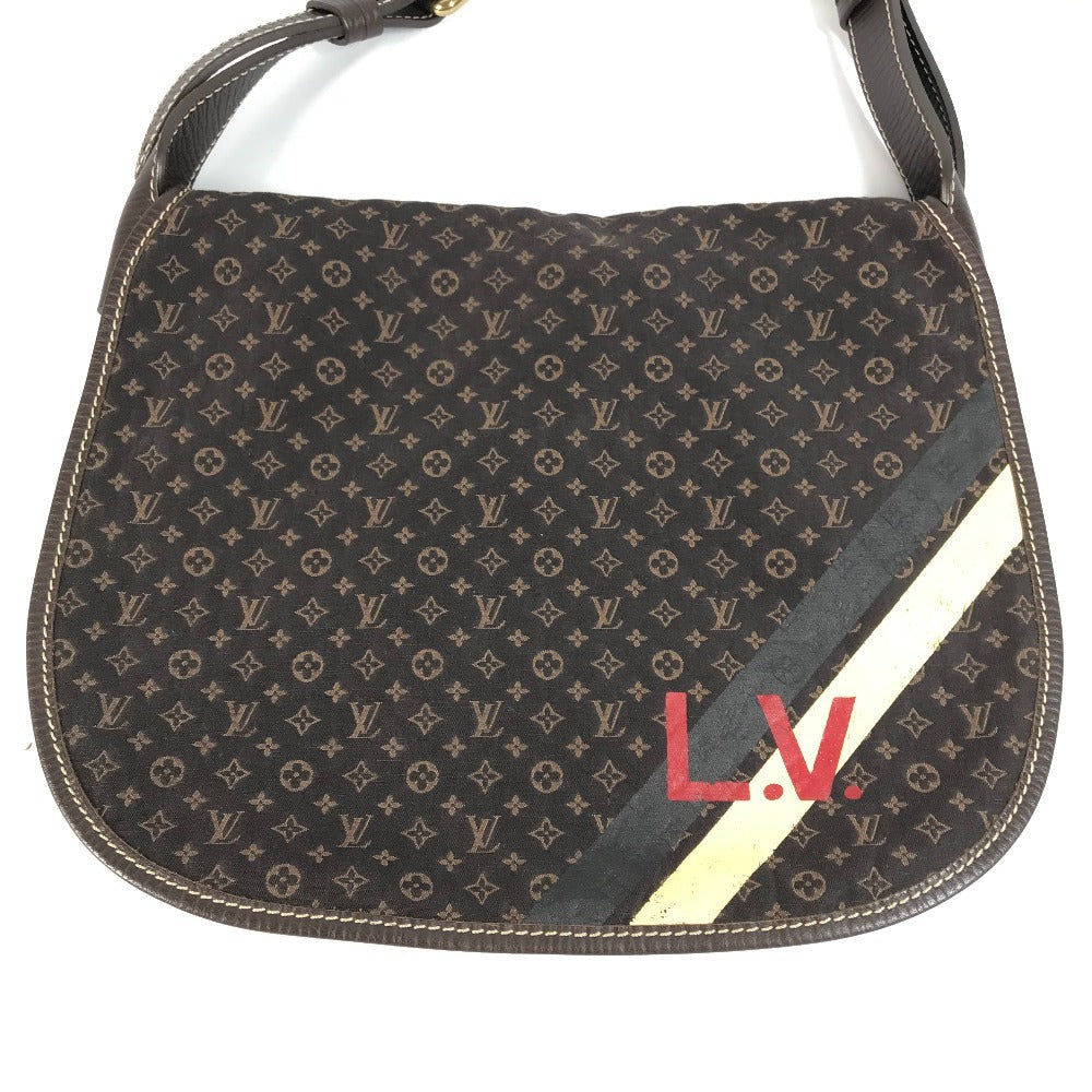 Louis Vuitton M40021 -LinCanvas run Aman Monogram Brown Mini Shoulder Bag