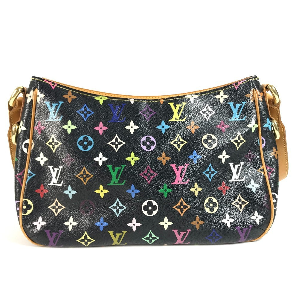 Louis Vuitton M40052 Lodge GM Lodge GM Monogram Canvas Black Multicolor Shoulder Bag