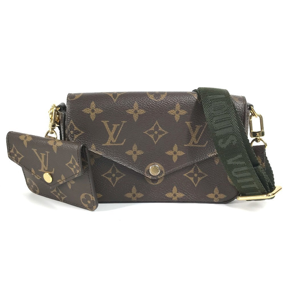 Louis Vuitton M80091 Multi Pochette Felicie Monogram Canvas Brown Shoulder Bag D 11