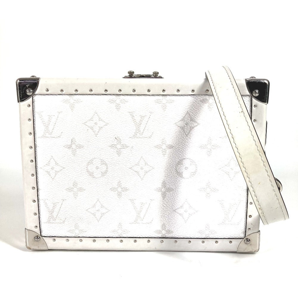 Louis Vuitton M11049 Taigalama box Monogram Leather Canvas White Shoulder Bag