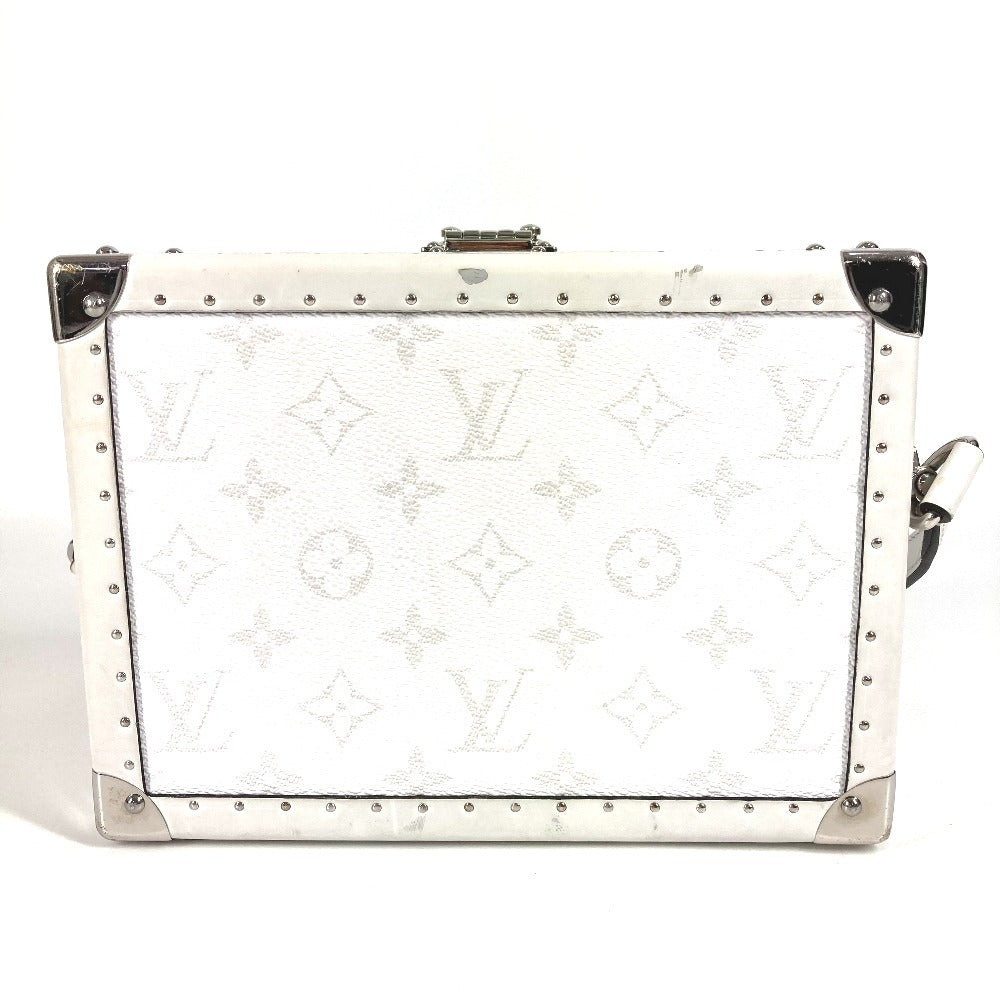 Louis Vuitton M11049 Taigalama box Monogram Leather Canvas White Shoulder Bag