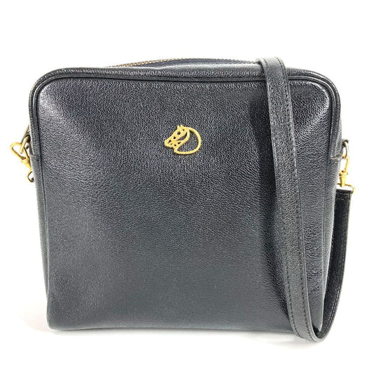 Shoulder Bag Jockey Horse Cheval Leather Black