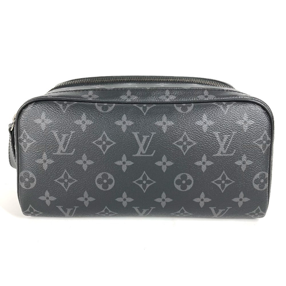 Louis Vuitton business M46354 Eclipse Dop Monogram Canvas Black Handbag