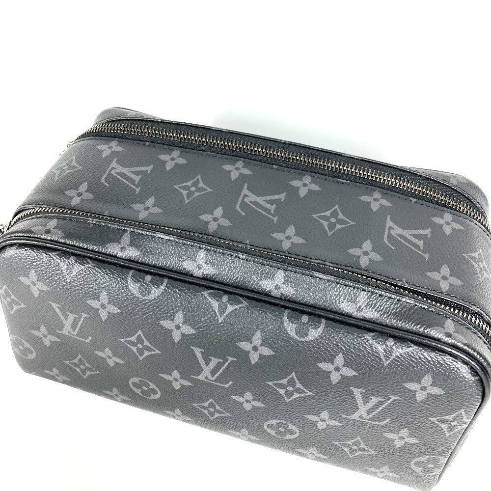 Louis Vuitton business M46354 Eclipse Dop Monogram Canvas Black Handbag