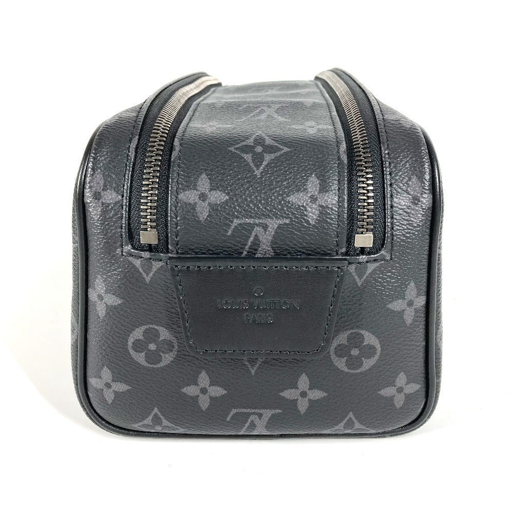 Louis Vuitton business M46354 Eclipse Dop Monogram Canvas Black Handbag