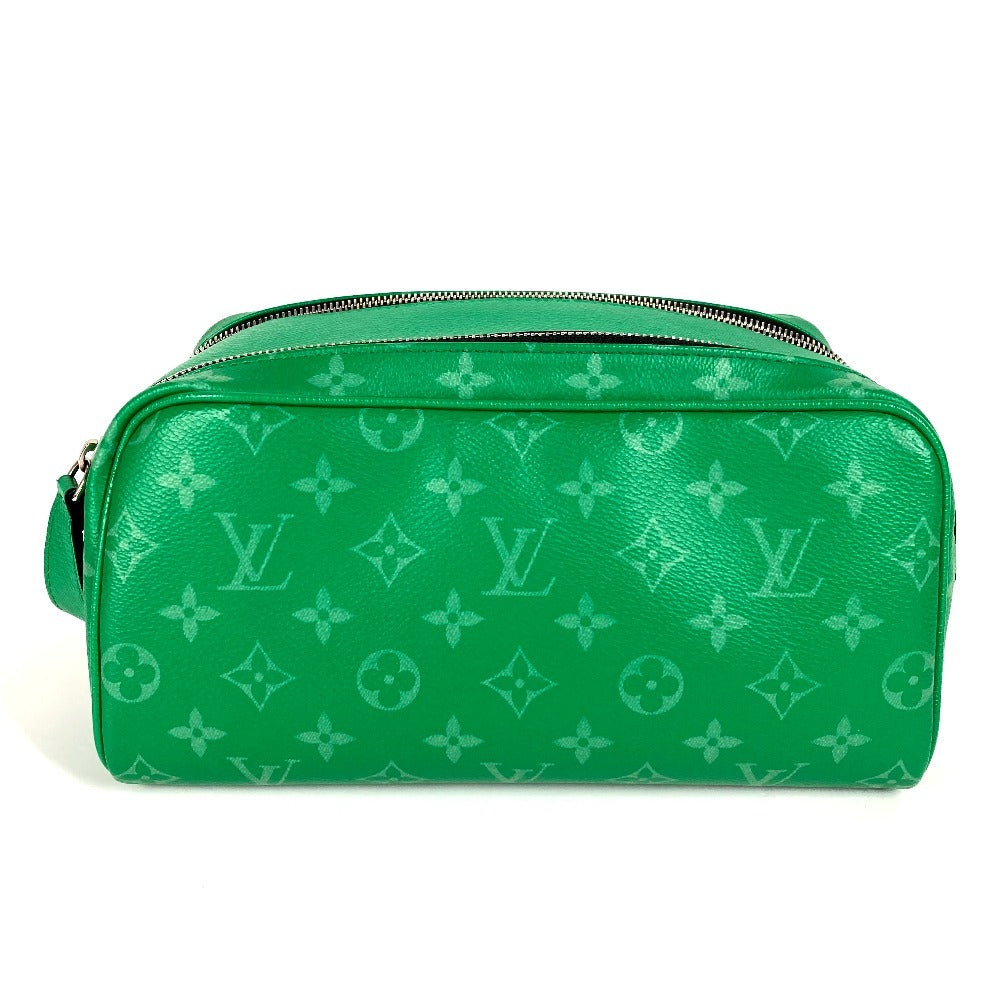 Louis Vuitton business M31013 Taiga Taigalama Dop Monogram Leather Canvas Green Handbag